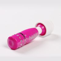 【女用器具】微笑强力震动AV棒玫红色omysky/私享玩趣